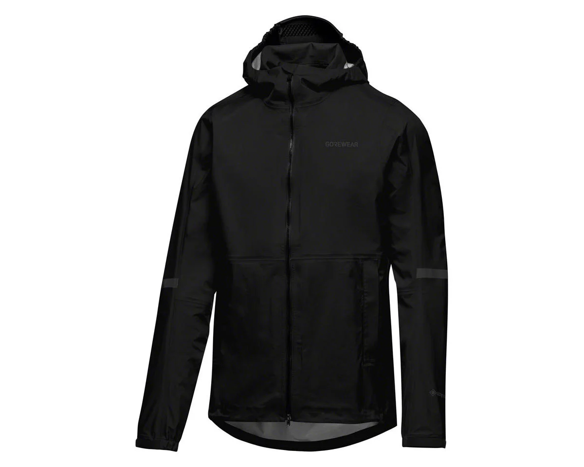 Gore Wear Lupra Gore-Tex 2.0 Hooded Jacket (Black) (Men's) (S)